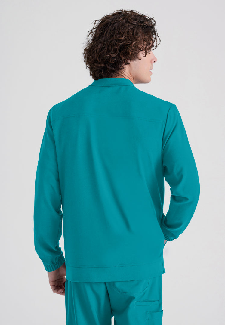 Cycle 3-Pocket Warm-Up Jacket - Teal