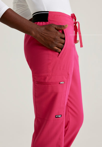 Pantalón Kim de 3 bolsillos - Rosa vibrante