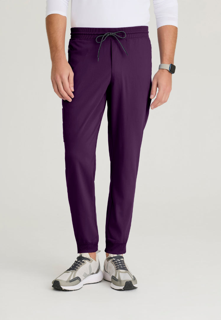 Murphy 5-Pocket Jogger Scrub Pant - Eggplant
