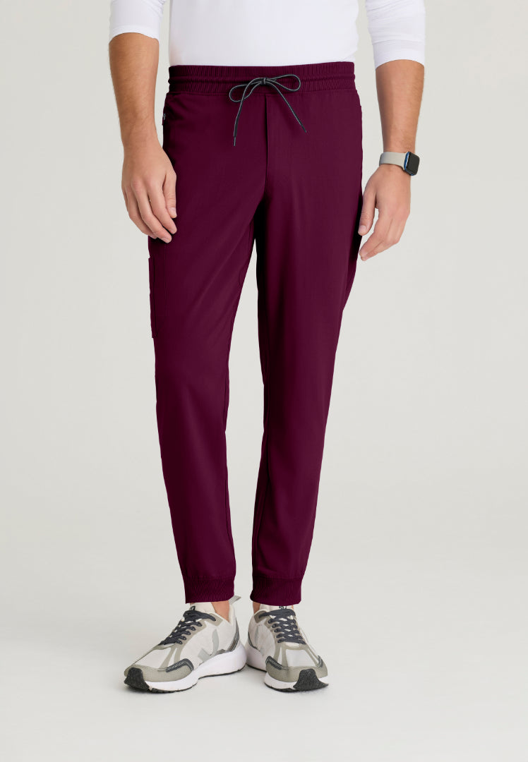 Murphy 5-Pocket Jogger Scrub Pant - Wine