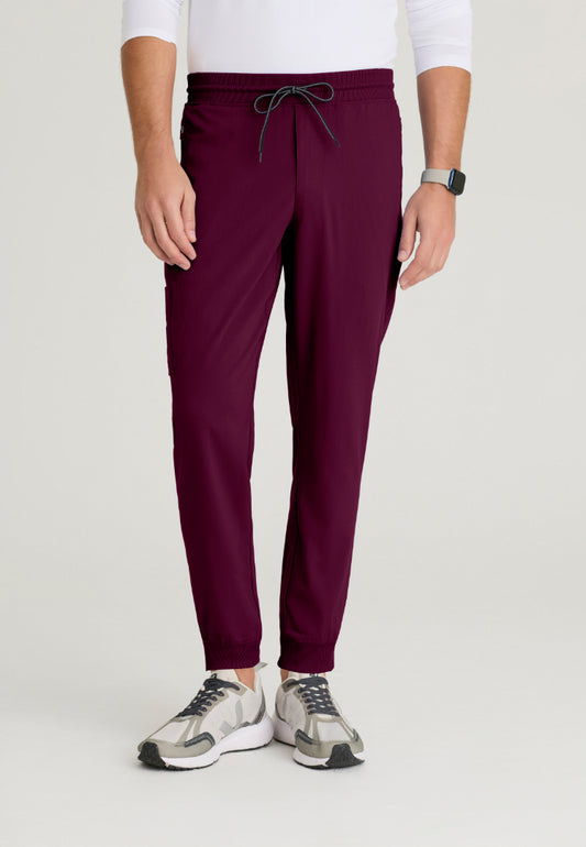 Murphy 5-Pocket Jogger Scrub Pant - Wine