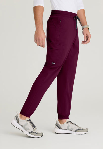 Murphy 5-Pocket Jogger Scrub Pant - Wine