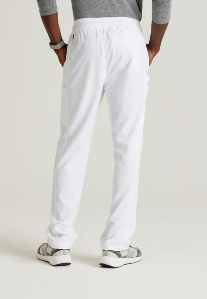 Hudson 6-Pocket Scrub Pant - White