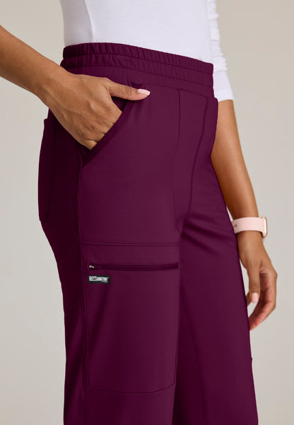 Momentum 6-Pocket Straight Leg Pant - Wine