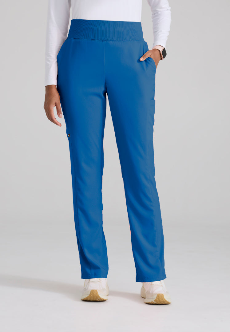 Renee 6-Pocket Cargo Scrub Pant - New Royal