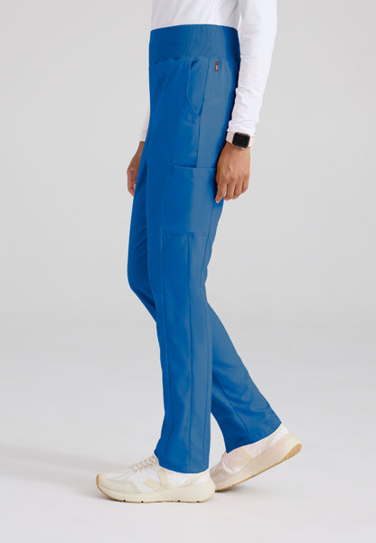 Renee 6-Pocket Cargo Scrub Pant - New Royal