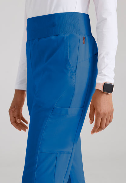 Renee 6-Pocket Cargo Scrub Pant - New Royal