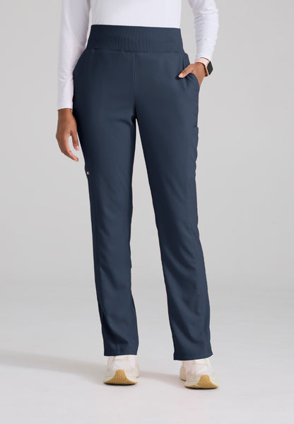 Renee 6-Pocket Cargo Scrub Pant - Steel