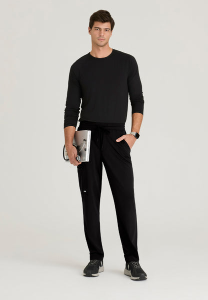 Focus 4-Pocket Slim Straight Pant - Black