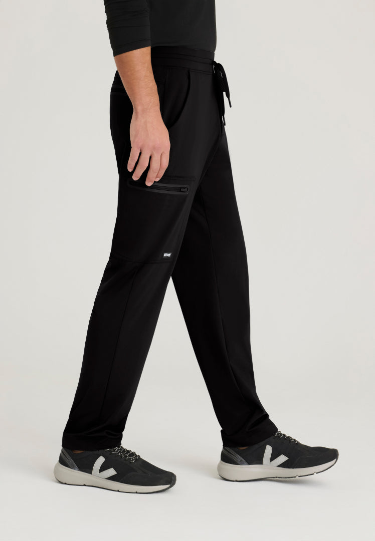 Focus 4-Pocket Slim Straight Pant - Black