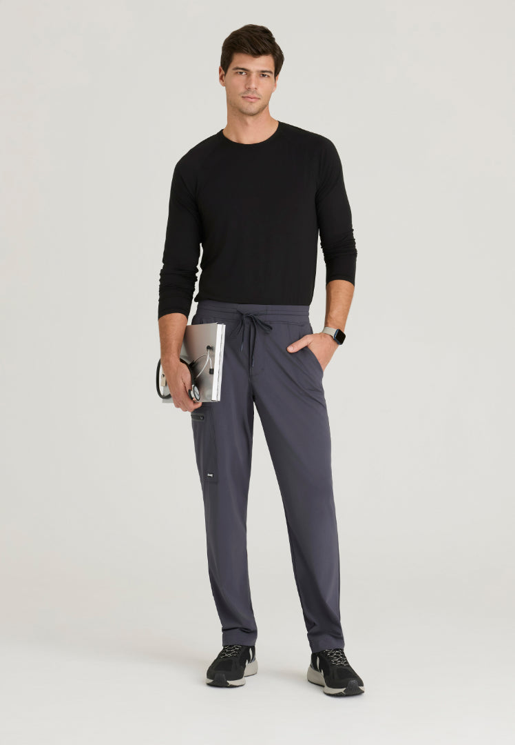 Focus 4-Pocket Slim Straight Pant - Steel