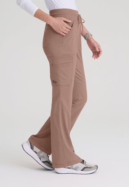 Kristi 7-Pocket Cargo Pant - Warm Mocha