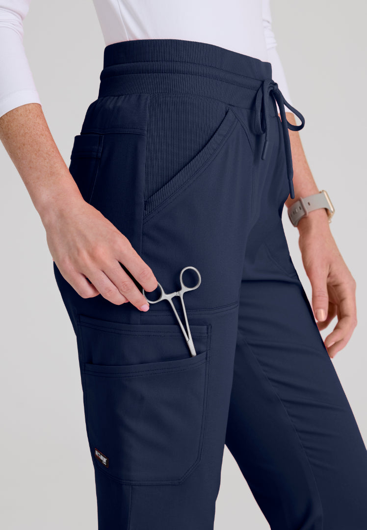 Kristi 7-Pocket Cargo Pant - Indigo
