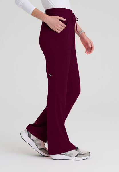 Kristi 7-Pocket Cargo Pant - Wine