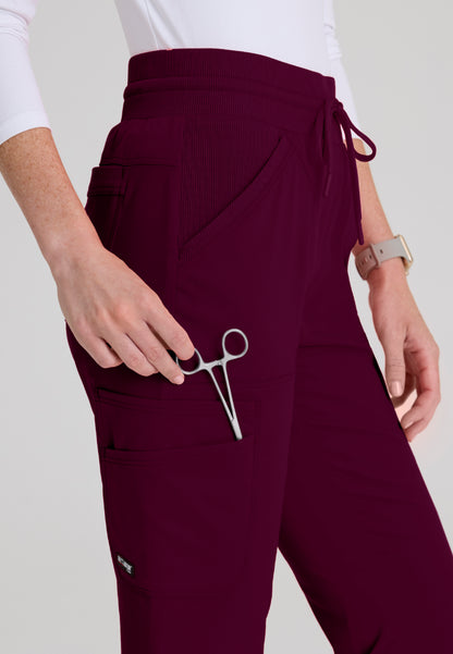 Kristi 7-Pocket Cargo Pant - Wine