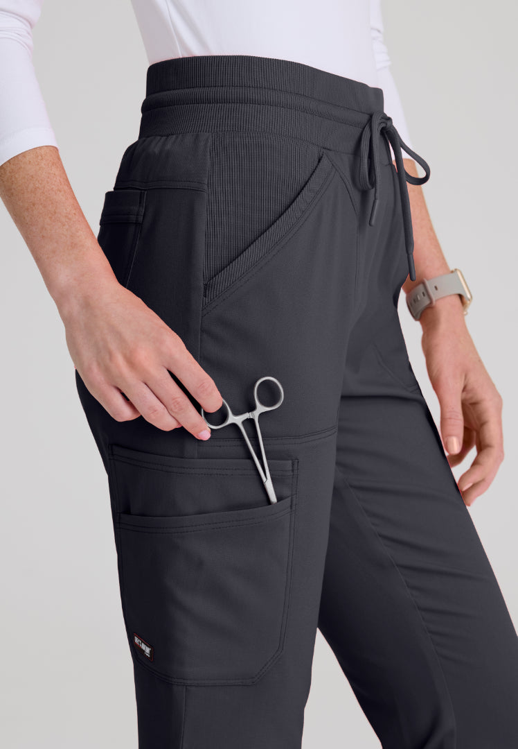 Kristi 7-Pocket Cargo Pant - Steel