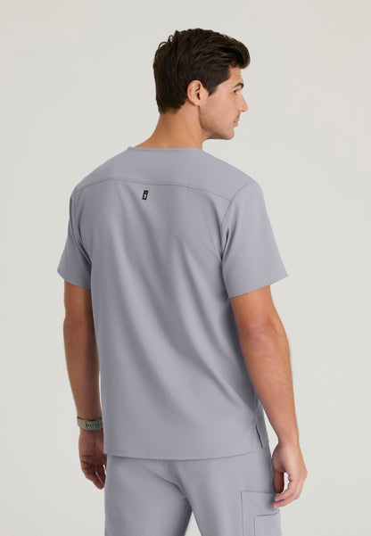 Murphy 2-Pocket V-Neck Scrub Top - Moonstruck