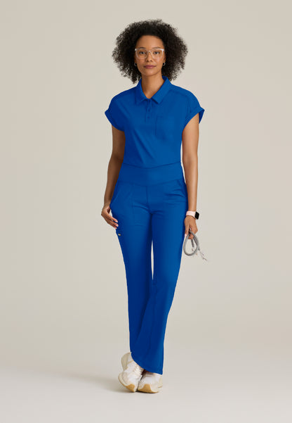 Haut à col et poche en tricot extensible « Renew » pour femme de Grey's Anatomy - New Royal