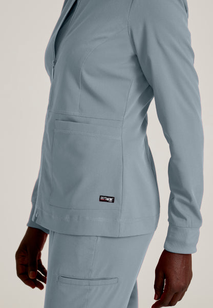 Millie 3-Pocket Scrub Jacket - Moonstruck