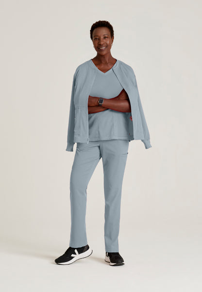 Millie 3-Pocket Scrub Jacket - Moonstruck