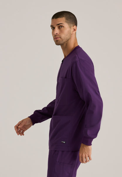 React 5-Pocket Warm-Up Jacket - Eggplant
