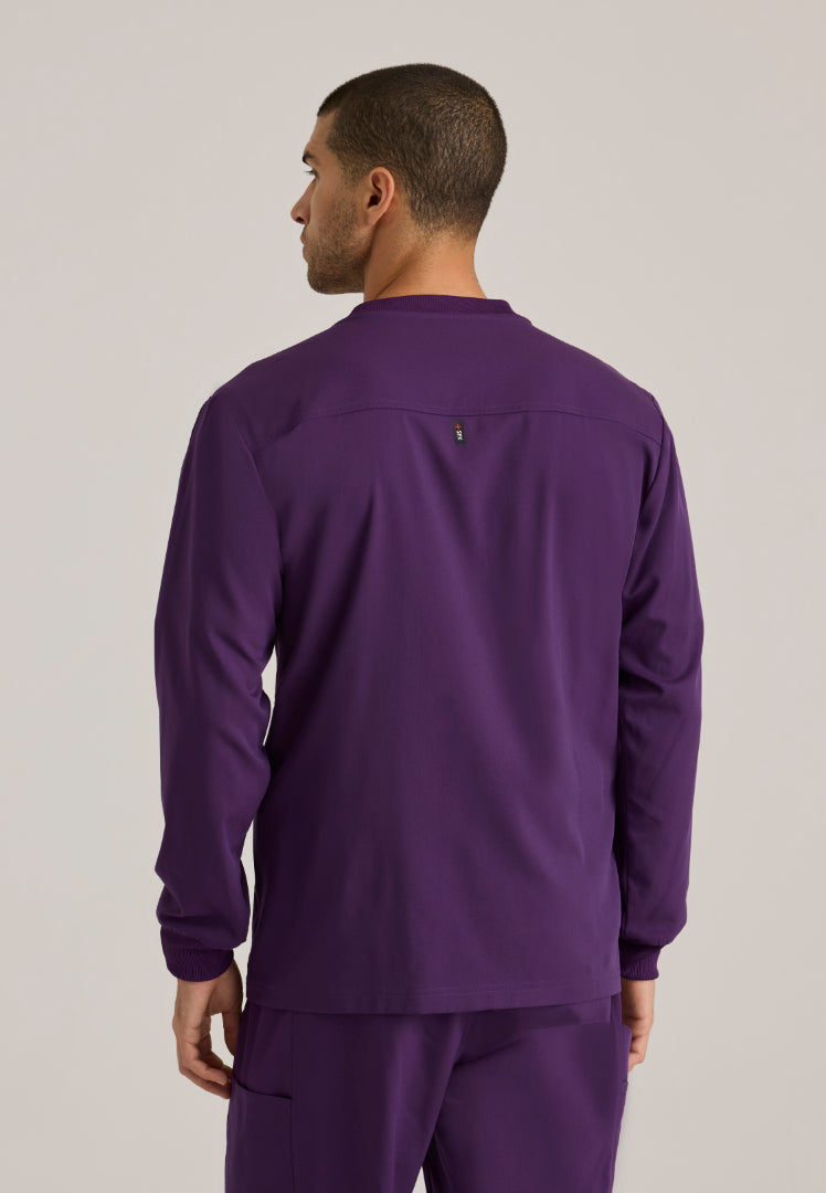 React 5-Pocket Warm-Up Jacket - Eggplant