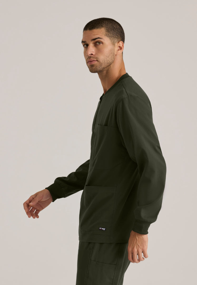 React 5-Pocket Warm-Up Jacket - Olive