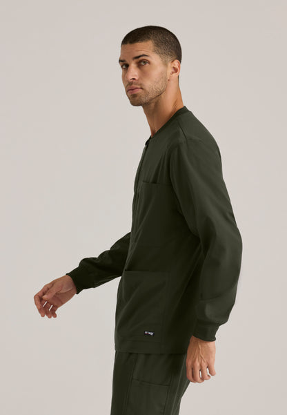 React 5-Pocket Warm-Up Jacket - Olive