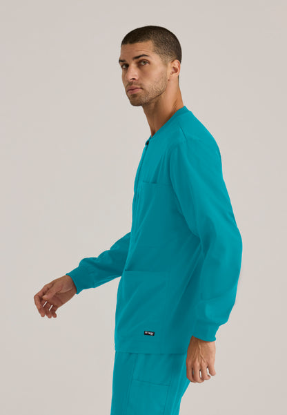 React 5-Pocket Warm-Up Jacket - Teal