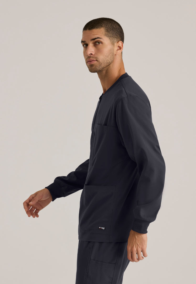 React 5-Pocket Warm-Up Jacket - Steel