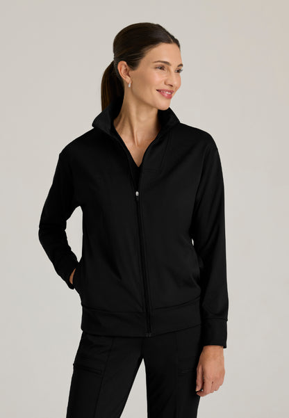 Ease 4-Pocket Warm-up Jacket - Black