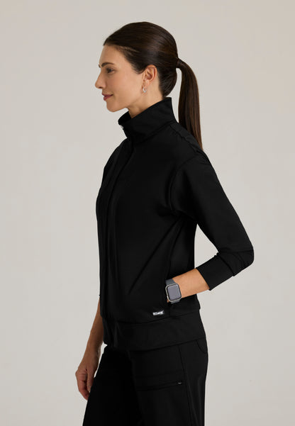 Ease 4-Pocket Warm-up Jacket - Black