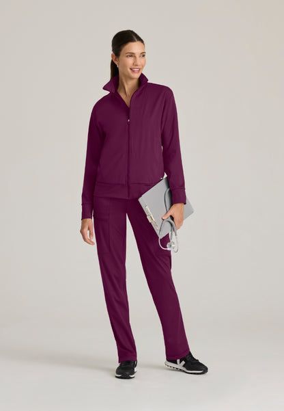 Momentum 6-Pocket Straight Leg Pant - Wine