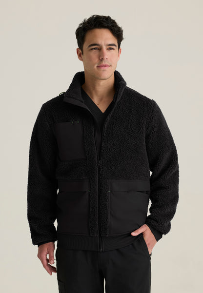 Randin 5-Pocket Sherpa Jacket - Black
