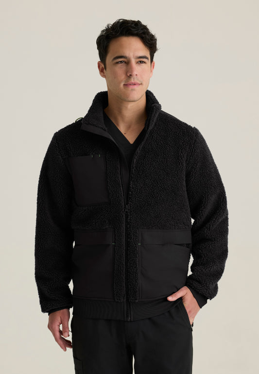 Randin 5-Pocket Sherpa Jacket - Black