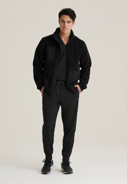 Randin 5-Pocket Sherpa Jacket - Black