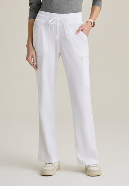 Kristi 7-Pocket Cargo Pant - White