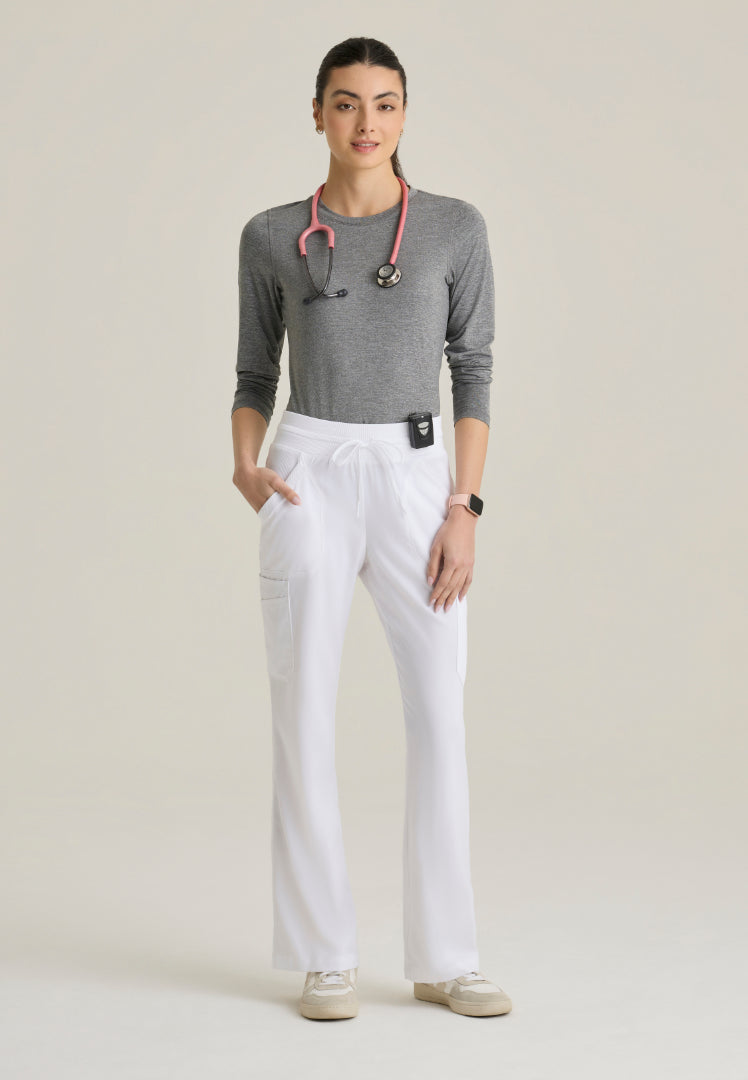 Kristi 7-Pocket Cargo Pant - White