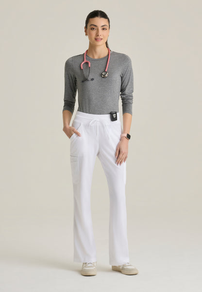 Kristi 7-Pocket Cargo Pant - White