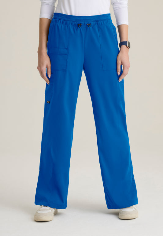 Nina 7-Pocket Wide Leg Pant - New Royal