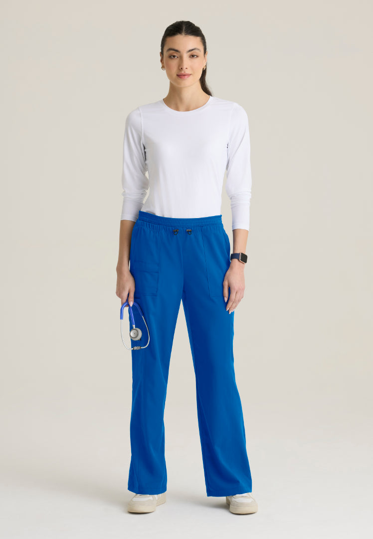 Nina 7-Pocket Wide Leg Pant - New Royal