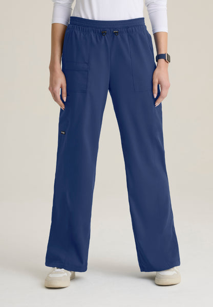 Nina 7-Pocket Wide Leg Pant - Indigo