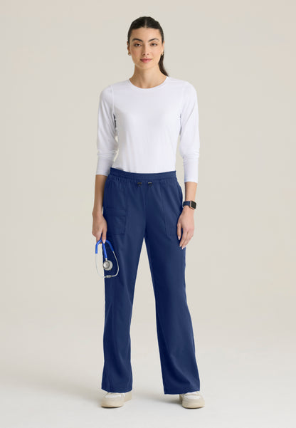 Nina 7-Pocket Wide Leg Pant - Indigo