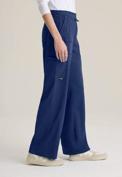 Nina 7-Pocket Wide Leg Pant - Indigo