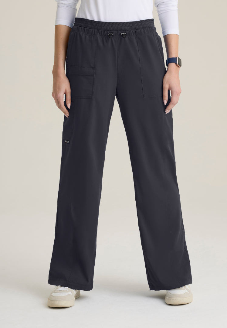 Nina 7-Pocket Wide Leg Pant - Steel