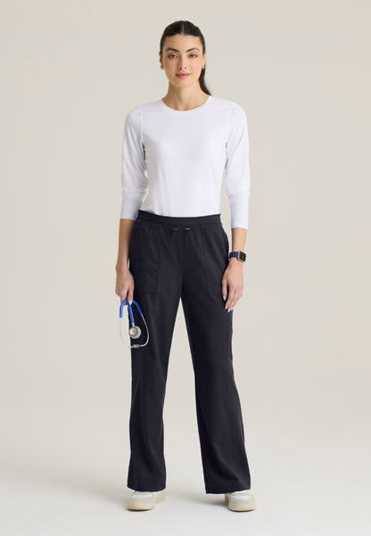 Nina 7-Pocket Wide Leg Pant - Steel