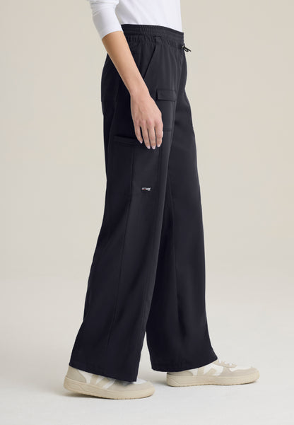 Nina 7-Pocket Wide Leg Pant - Steel