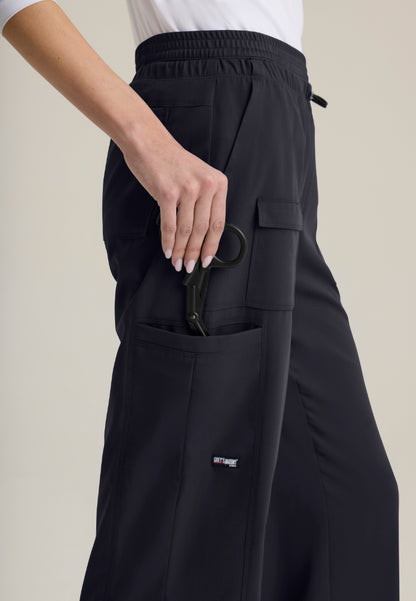Nina 7-Pocket Wide Leg Pant - Steel