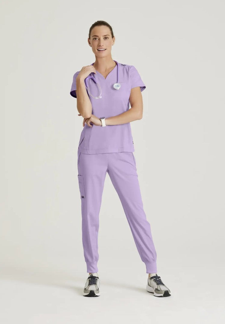 Grey's Anatomy Eden Women's Cargo Jogger Scrub Pants, Nursing Scrubs