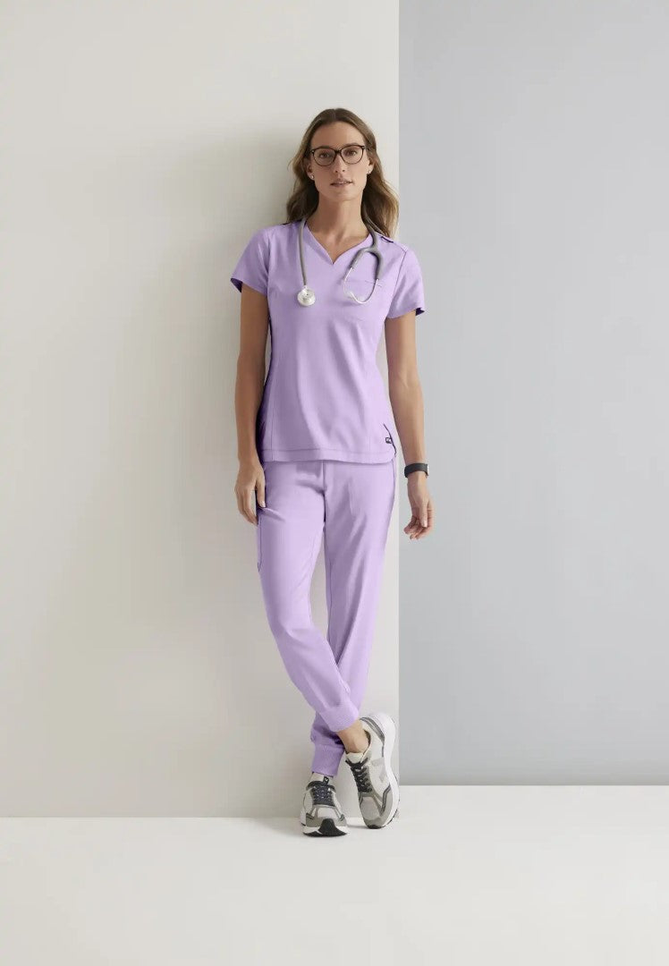 Grey's Anatomy Stretch™ by Barco Eden 5-Pocket Mid Rise Jogger Scrub P –  Fiumara Medical
